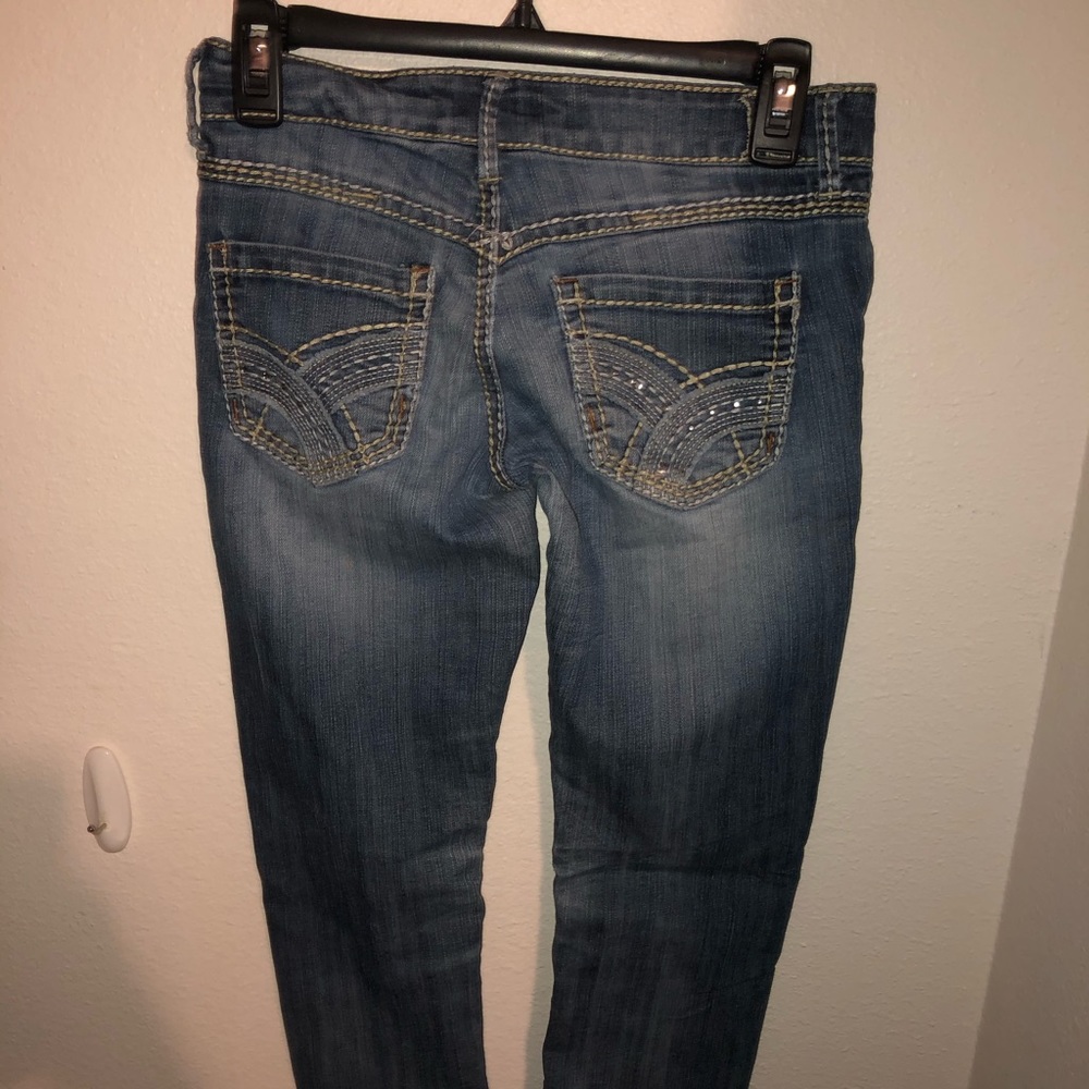Straight leg jeans